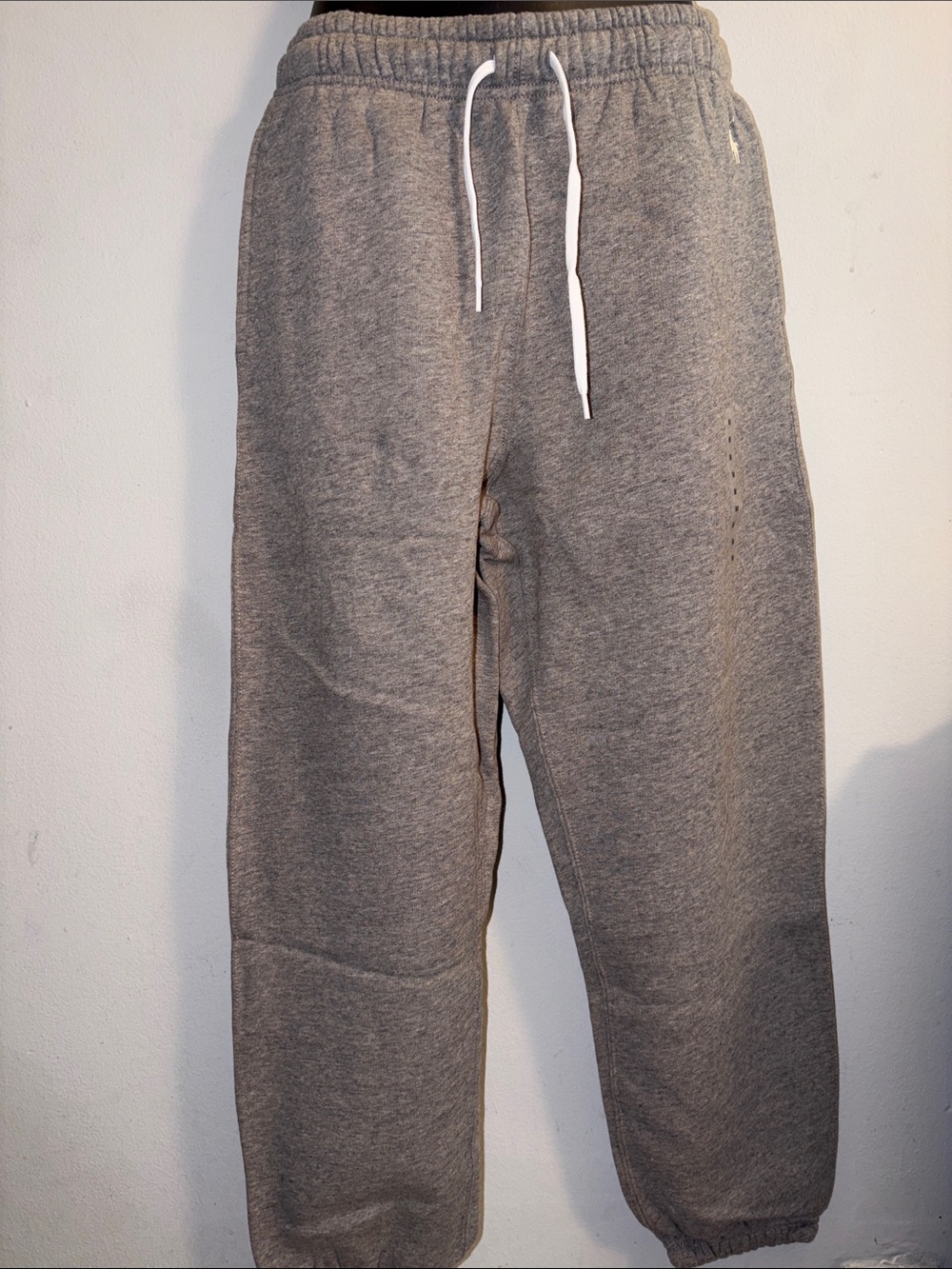 Polo by Ralph Lauren Gray Drawstring Jogger Sweatpants